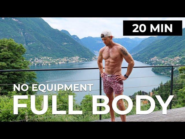 I burned 328 calories in this 20 min Lake Como workout