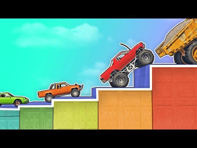 GTA 5 | Which VEHICLE CLIMBS over the HIGHEST OBSTACLE?