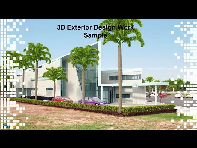 3D Exterior Design Services  Exterior 3D Rendering Services