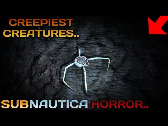 TOP 5 CREEPIEST Subnautica CREATURES