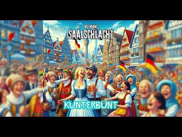  [WLTNBRND] Saalschlacht - KUNTERBUNT  (Lied über die Vielfalt der innerdeutschen Kultur) ️