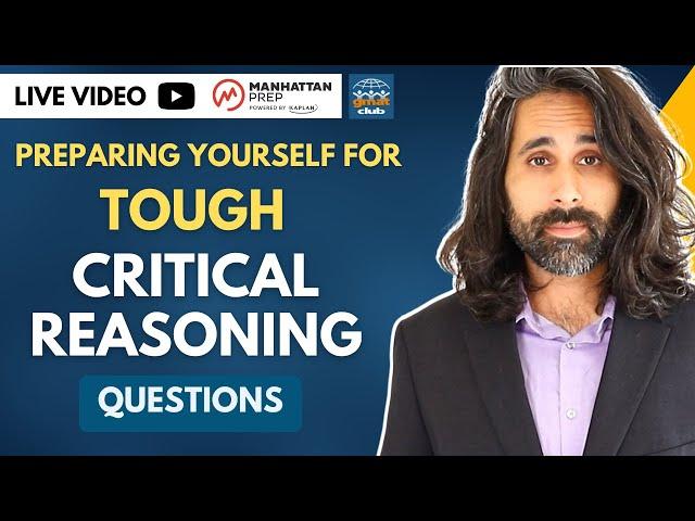 How to Ace Prepare Yourself for Hard GMAT Critical Reasoning Questions | CR Bold Face Questions