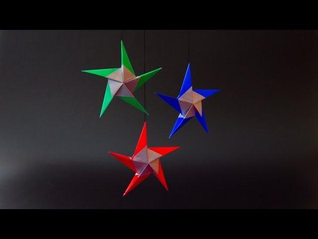 Christmas Origami Instructions: Star "Hilli" (Klaus-Dieter Ennen)