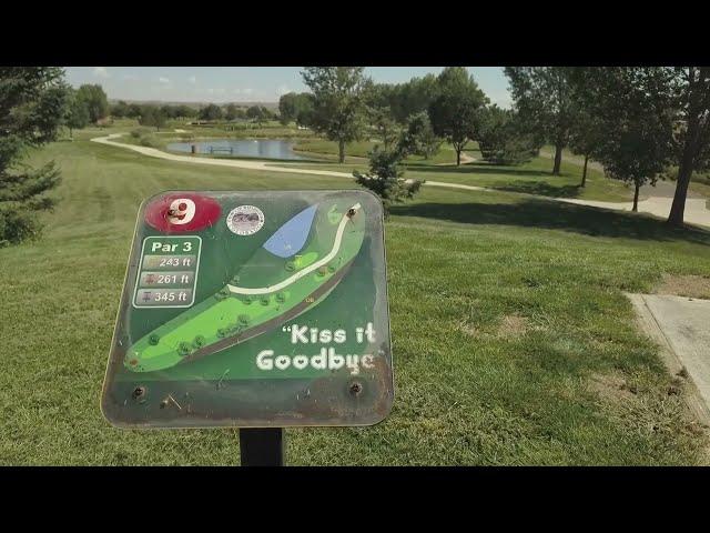 Hole 9 at Griffin Greens/Dangerous Don's, Wellington CO