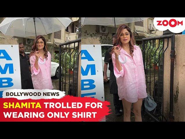 Shamita Shetty gets brutally TROLLED for her outfit; netizens react | Bollywood News