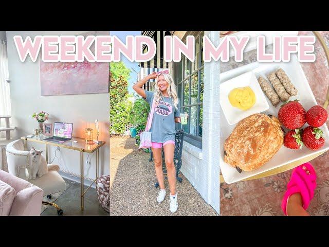 Summer Weekend In My Life! | Re-Decorating My Apartment, Shopping, & Cleaning | Lauren Norris