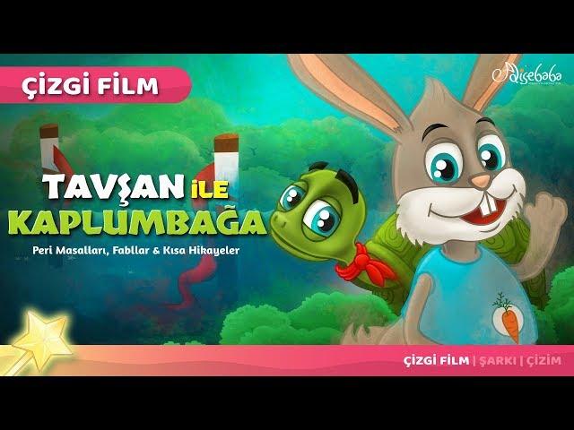 Adisebaba Çizgi Film Masallar - Tavşan ile Kaplumbağa