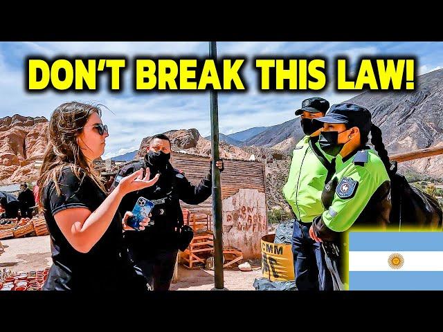 We got PULLED OVER TWICE! Salta-Jujuy Road Trip 