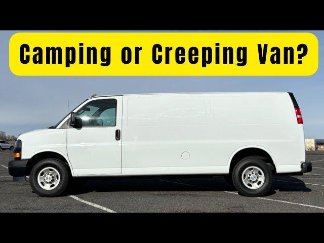 2024* Chevy Express Van | Walk Around, Drive, and Quick Review.