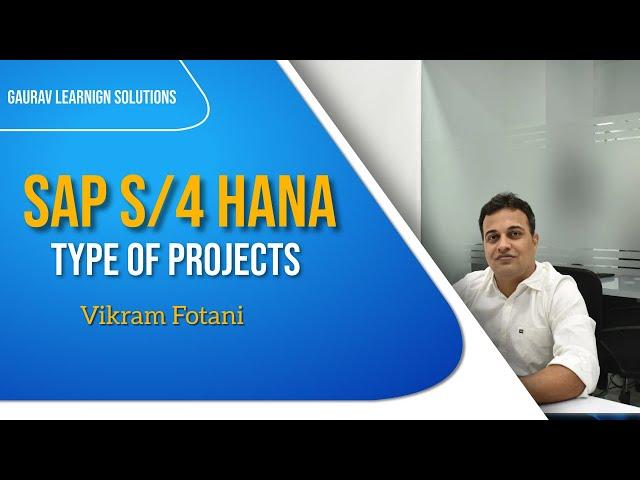 Different Types of Projects in SAP