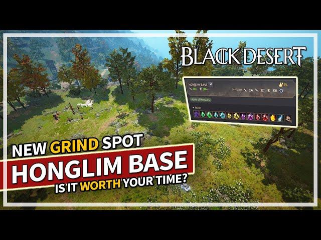 Honglim Base Grind Spot - 775 GS Dark Knight | Black Desert