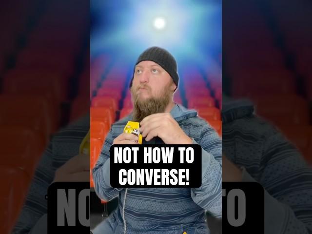NOT HOW TO CONVERSE @thatchaddaniels #djhuntsofficial #comedy #funny #comedyshorts #comedyvideos