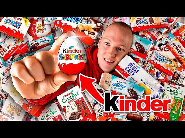 I  Tried all Kinder in the World