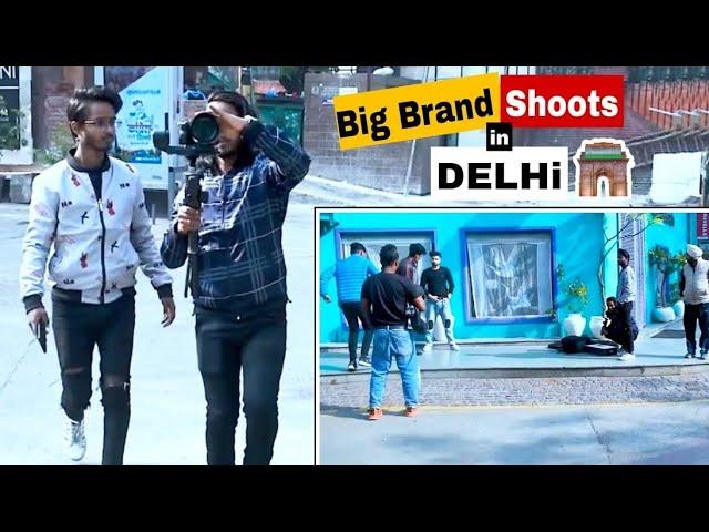 How to shoot Advertisement In DELHI | Amazing Shooting | #delhishooting #dailyvlog