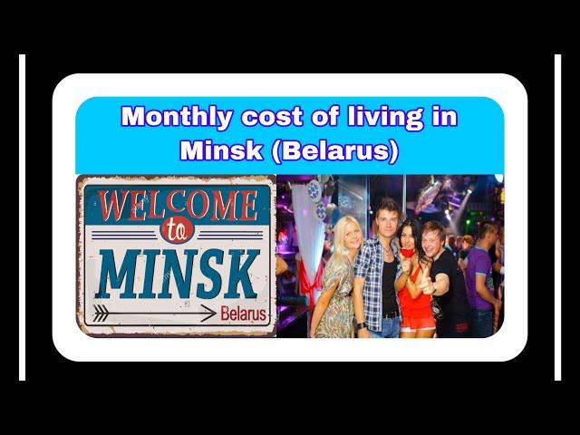 Monthly cost of living in Minsk (Belarus) || Expense Tv