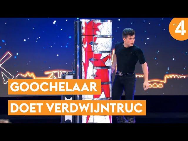 Holland's Got Talent - Goochelaar laat assistente verdwijnen