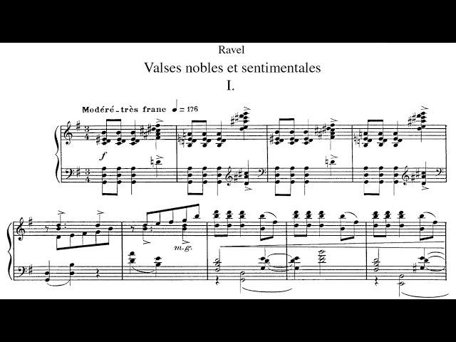 Maurice Ravel - Valses nobles et sentimentales (1911)