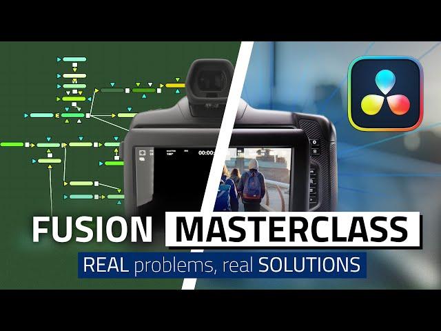 Better than After Effects? Incredible FUSION VFX Compositing Masterclass - DaVinci Resolve