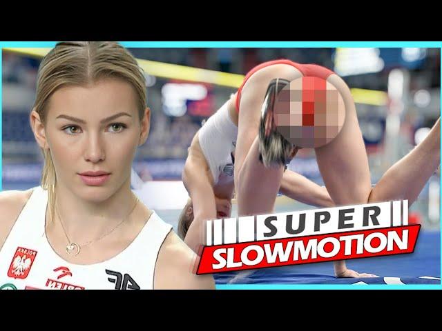 [Super SlowMotion] Women Jump Events - European Championship Torun 2021 - part 3