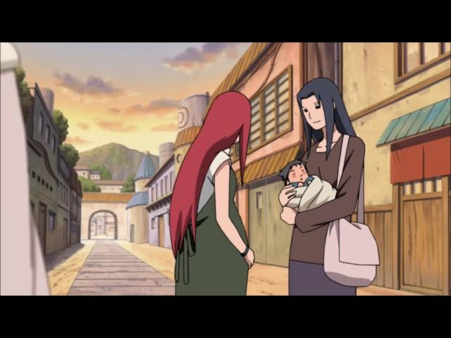 Kushina meets Mikoto & Baby Sasuke   Naruto Shippuuden