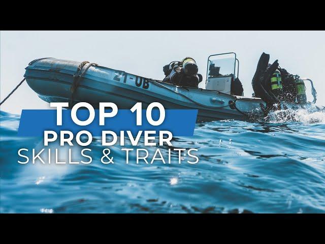 Top 10 Pro Diver Skills & Traits #scuba #top10 @ScubaDiverMagazine