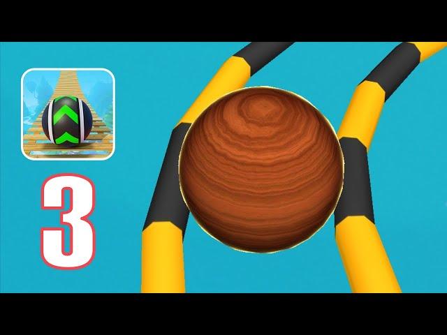 Skyball Run Rolling Ball Game ~ Gameplay ep.3 ~ Level 21-30