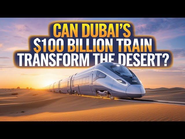 The $100 Billion Railway in the Desert - The Etihad Railway