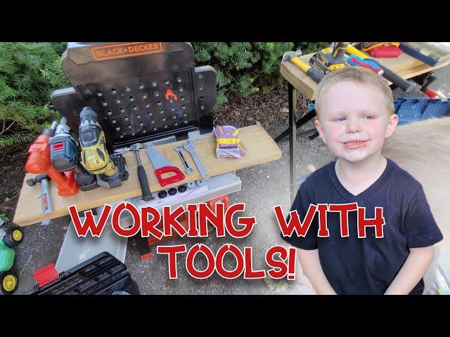 KIDS AND POWER TOOLS | Power Saw, Drill and More