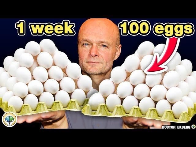 I Ate 100 EGGS In 7 Days: Here's What Happened To My CHOLESTEROL