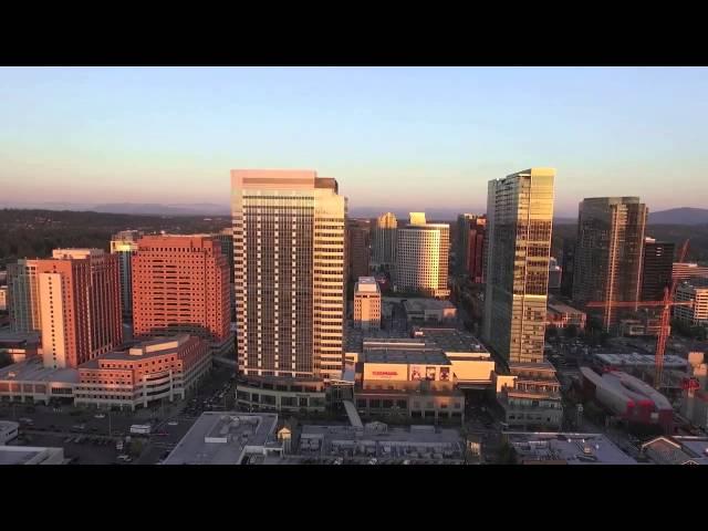 Seattle - Bellevue aerial view