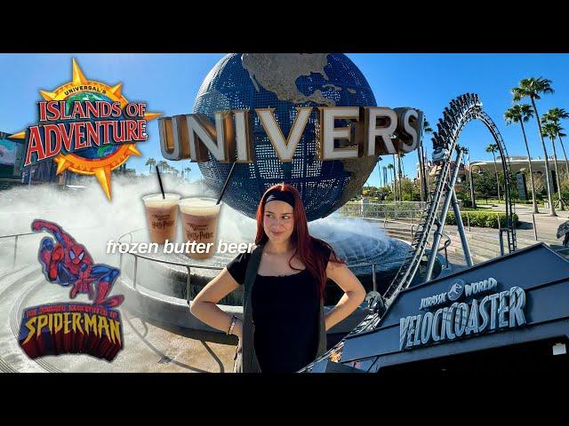 UNIVERSAL ISLANDS OF ADVENTURE ORLANDO, FLORIDA! VLOG + tips and recs