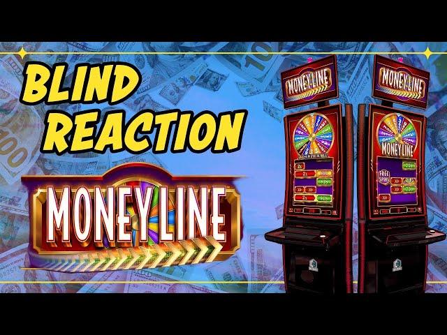 Money Line Slot Machine  Live Play Blind Reaction! Would You play this game?