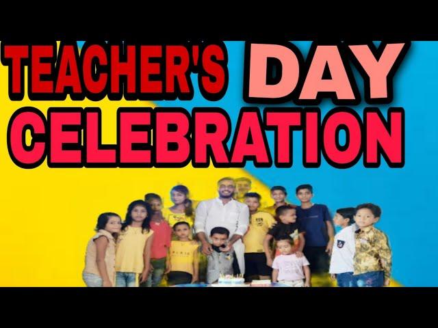 Teacher's day Celebration at Coder Brains || Enjoy on Teacher's Day || Awanish Sir ||