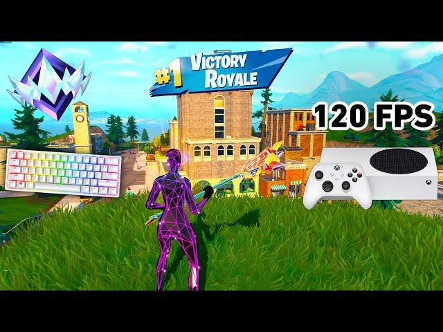 Fortnite Unreal Ranked Reload On Xbox Series S | Keyboard & Mouse Gameplay | 120 FPS