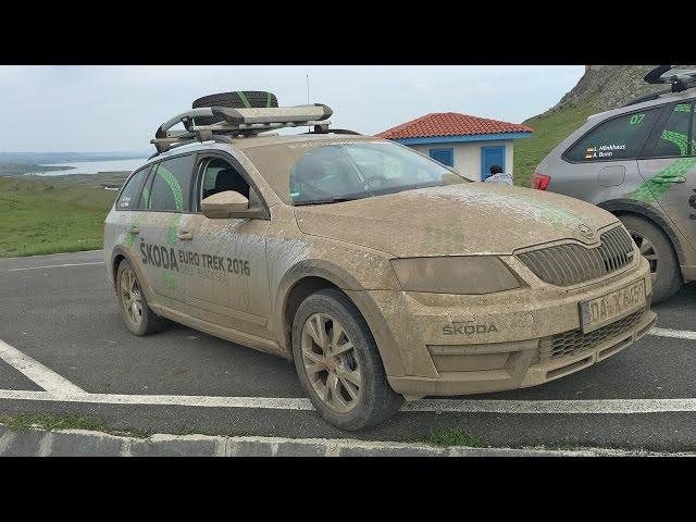 Skoda Octavia Scout 4×4 Offroad-Tour | Skoda Euro Trek 2016 in Transilvanien