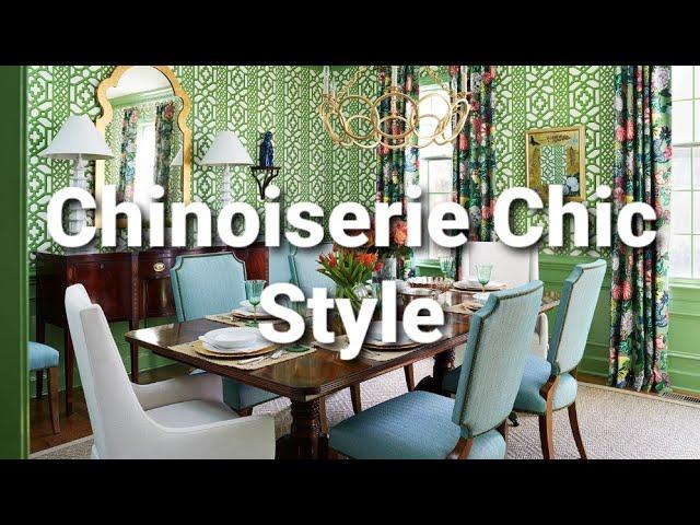 Chinoiserie Chic Style. Part 3 | Interior Design Ideas