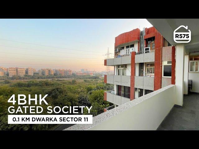 4 BHK Flat for rent in Delhi Dwarka | Gated Society & Green Location Rental Flats | BRS RENTALS R575