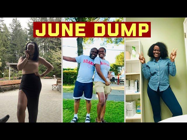 JUNE RECAP: WORK | PARTIES | CHURCH | BEACH DAYS | FAMILY TIME | TEMU Haul | Adeola Akinyemiju