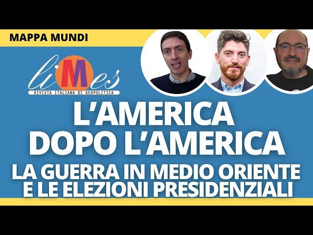 L'America dopo l'America. La guerra in Medio Oriente e le elezioni presidenziali