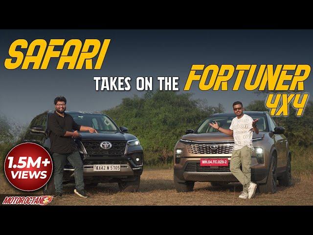 Tata Safari Owner meets Fortuner owner!