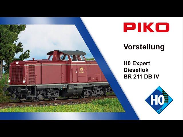 PIKO [V125] H0 Expert Diesellok BR 211 DB IV #52320