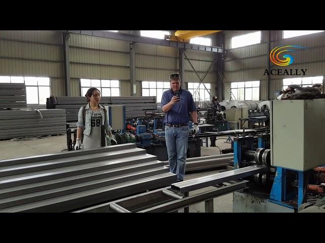 Warehouse Pallet Rack Manufacturing process