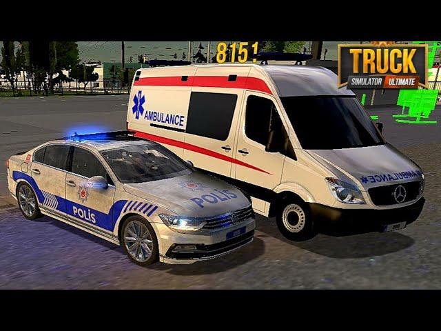 Delivering Stuff by Police Car  - Multiplayers, Truck Simulator  :Ultimate gameplay #arkatgames