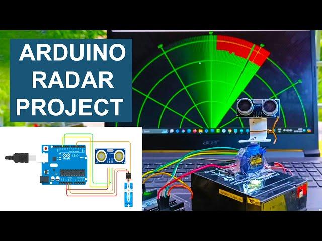 Arduino Radar Project With Source Code - Arduino Projects For Beginners