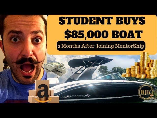 Amazon FBA Success Stories-Student Buys 85k Boat 2 months After Launching!