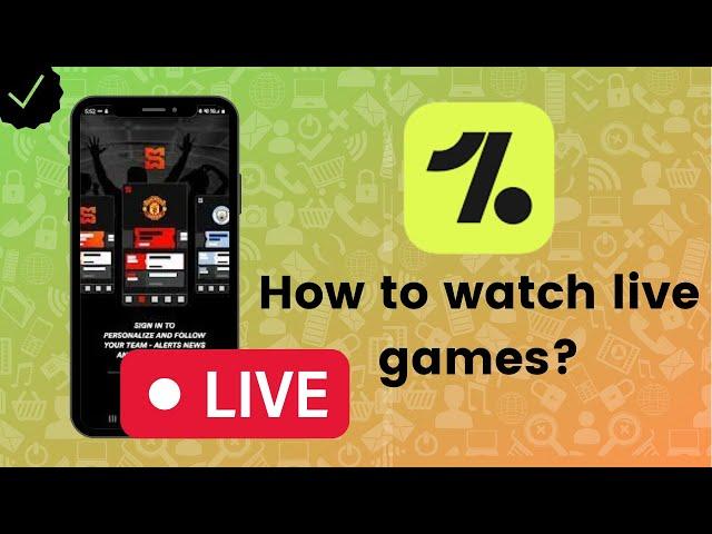 How to watch live games on OneFootball?