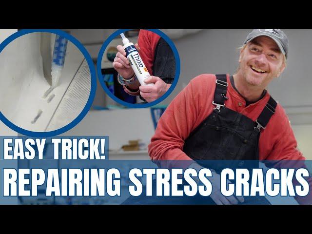 Boat Stress Crack Repair Made EASY: Must-Know Trick