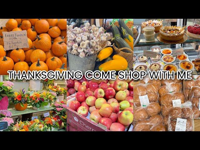 THANKSGIVING COME SHOP WITH ME!   