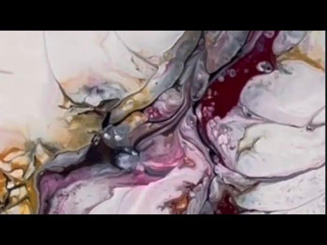 Shadow Pearl Pour - New Technique #acrylicpouring #fluidart #tlp #pearlpour