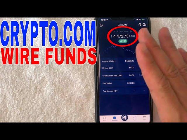  How To Wire Transfer Funds to Crypto.com  